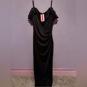 NWT Shapewear Women’s Multi Way Dress Off The Shoulder BlackMaxi BodyCon XL